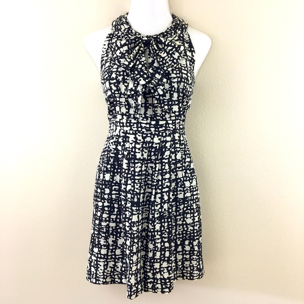 Kate Spade Black and White Patterned Dress - Picture 2 of 8